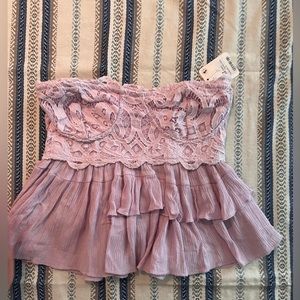 NWT Free People strapless top